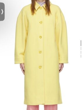 Stine Goya yellow Mandala coat